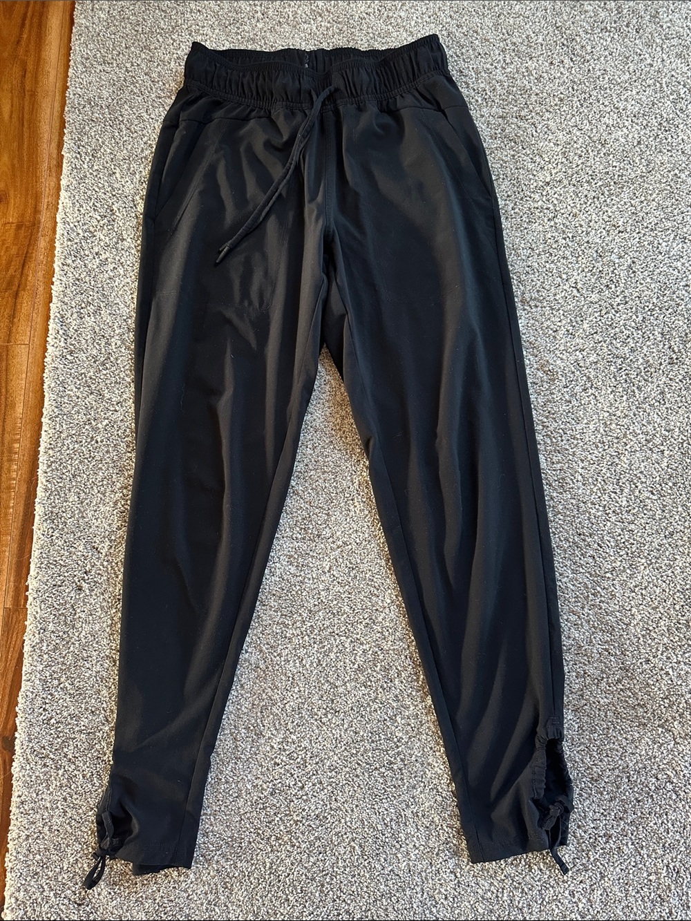 Prana Black Men's Drawstring Jogger Pants